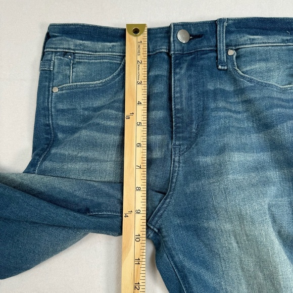 Abercrombie Fitch Signature Collection Skinny Jean Womens Sz 25 Mid Rise M Wash - Picture 11 of 16